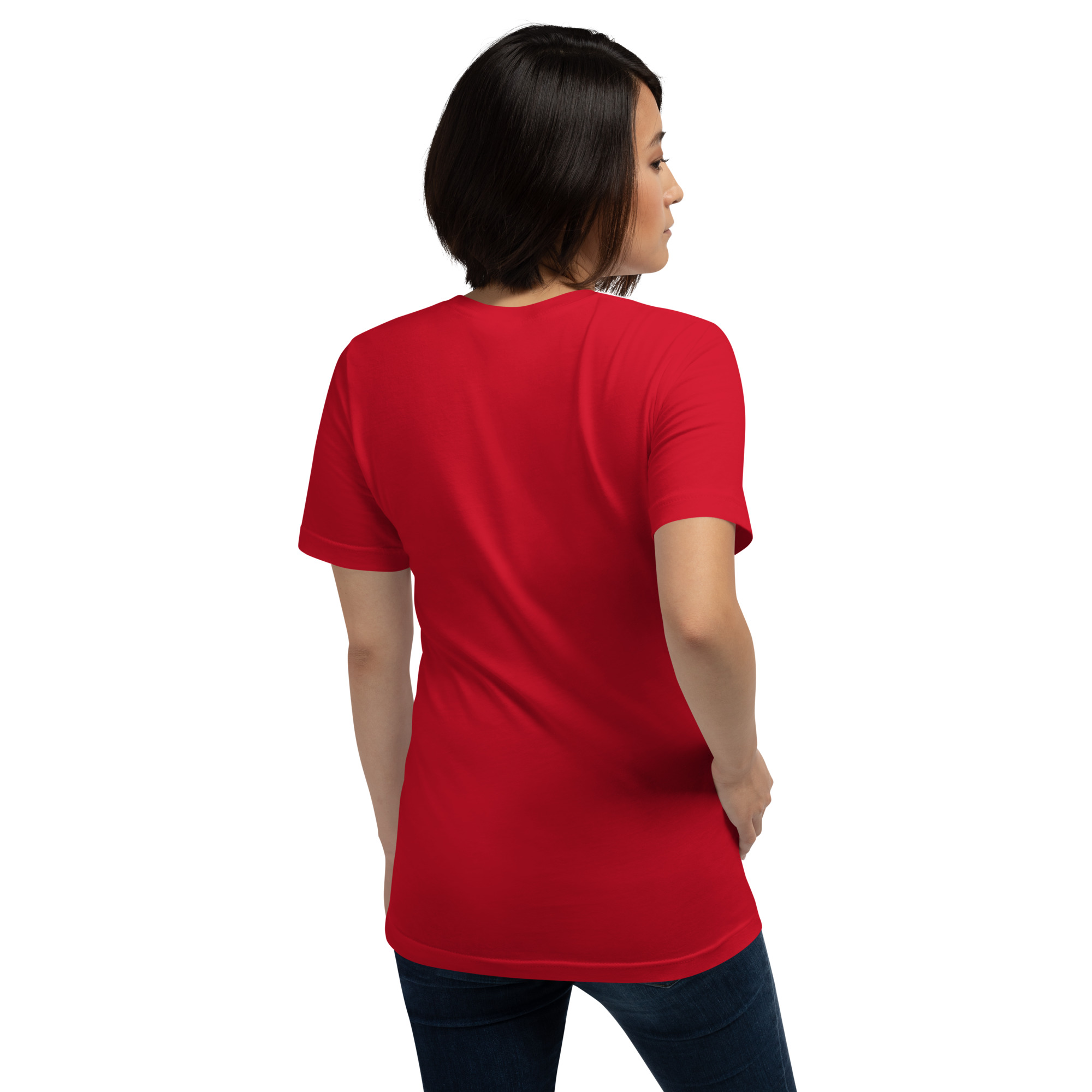 Camiseta de manga corta unisex con logo de Imperio Rosalía estampado. - Imagen 8