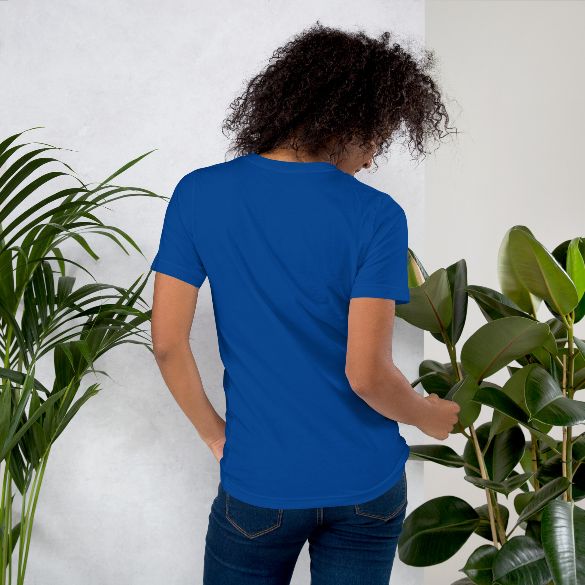 Camiseta de manga corta unisex con logo de Imperio Angèle estampado. - Imagen 10