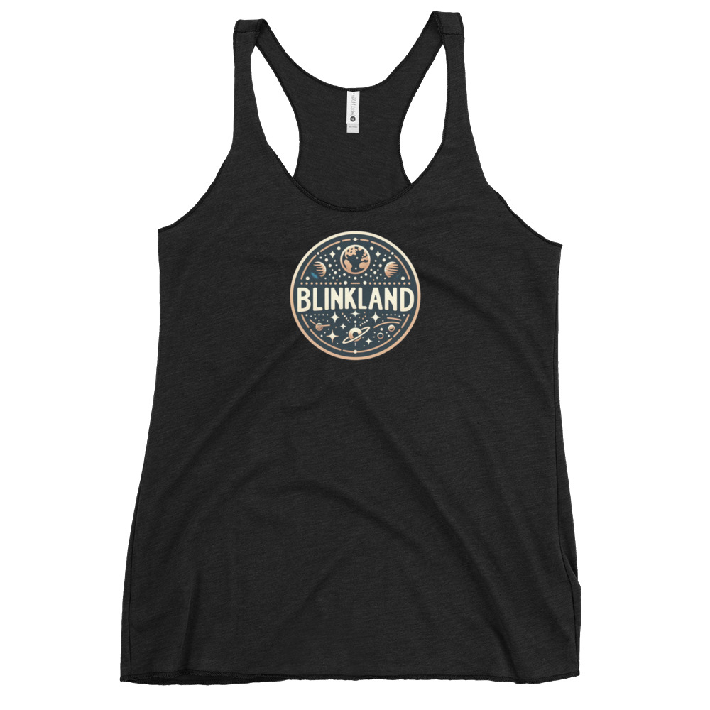 Camiseta deportiva para mujer con logo BlinkLand estampado. - Imagen 3