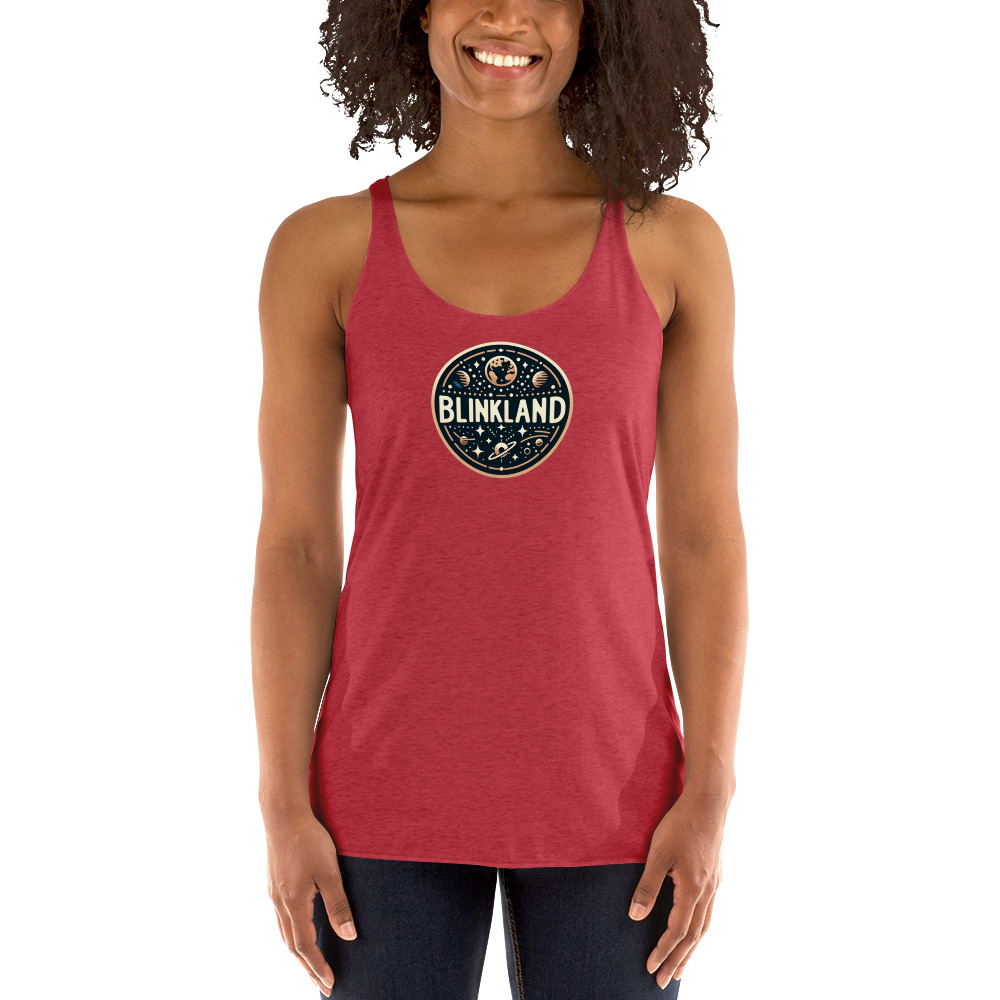Camiseta deportiva para mujer con logo BlinkLand estampado. - Imagen 2