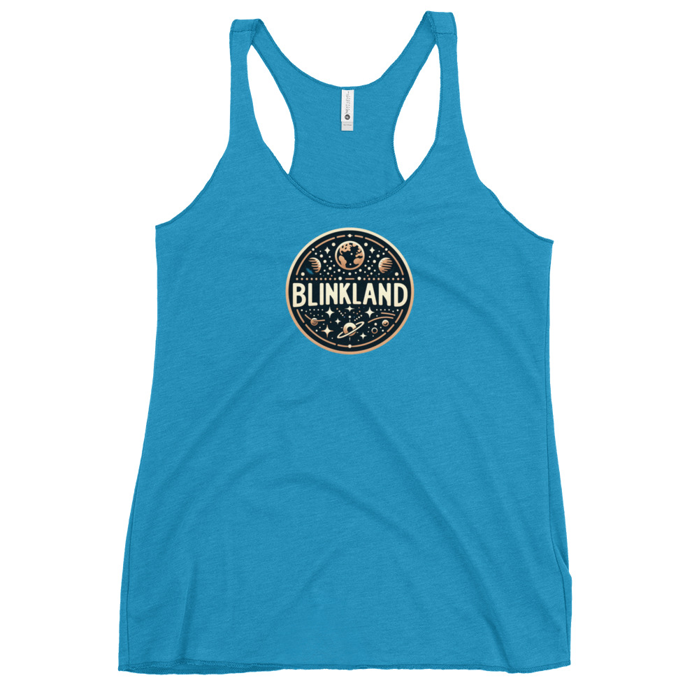Camiseta deportiva para mujer con logo BlinkLand estampado. - Imagen 10