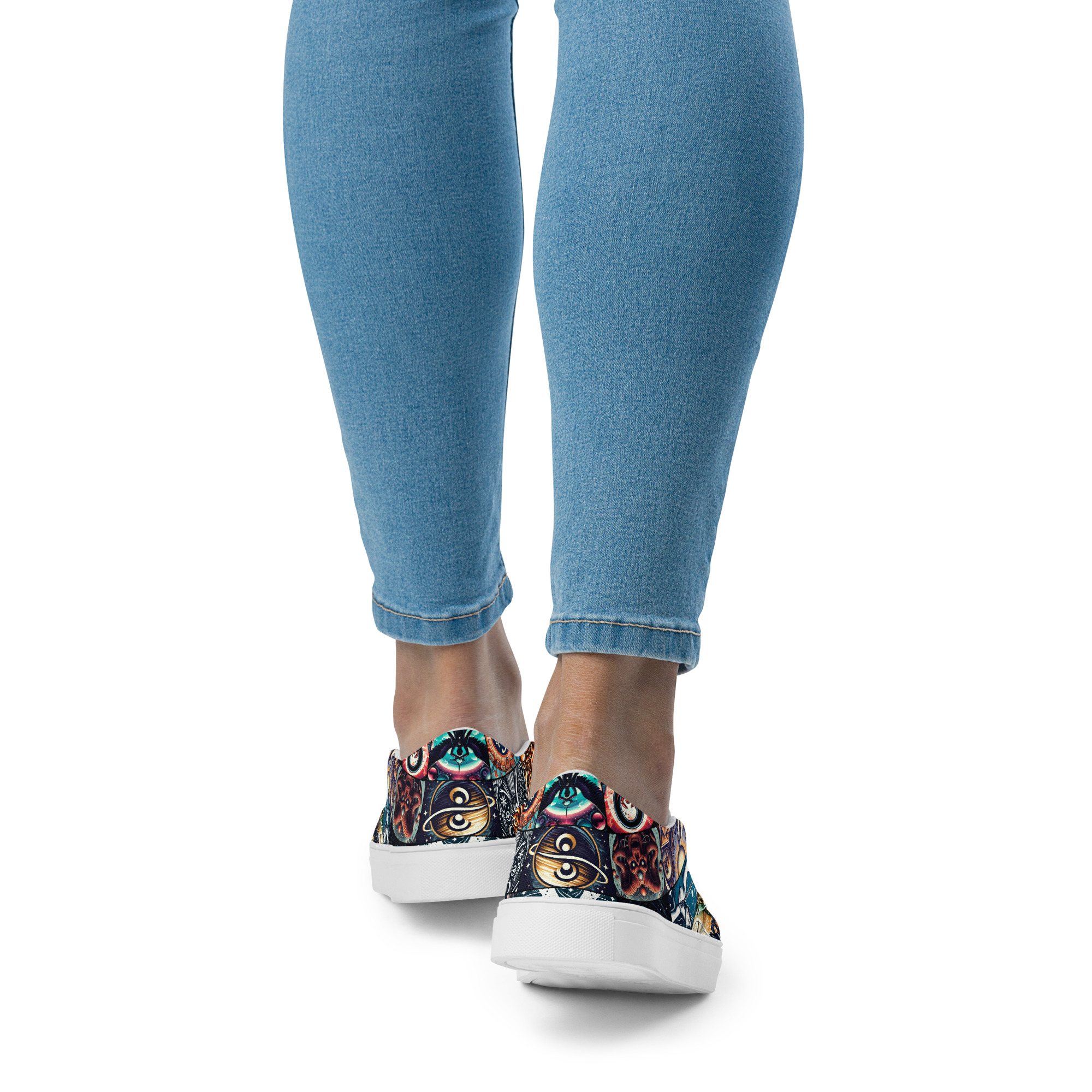 Zapatillas de lona sin cordones para mujer BlinkLand "Mantra" - Imagen 4