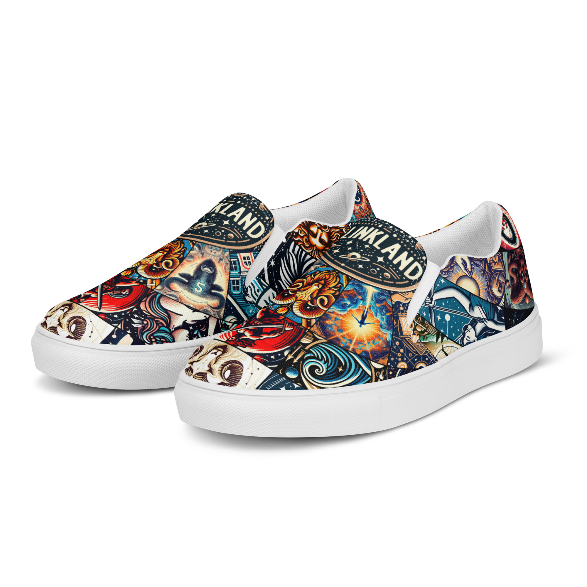 Zapatillas de lona sin cordones para mujer BlinkLand "Mantra" - Imagen 3